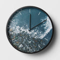 🌊 Premium Rock And Water Touch Wall Clock | Modern Silent Decorative Clock | Luxury Home & Office Decor